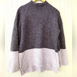 MICHAEL KORS Womens Gray Sweater Warm Fall Winter Cozy Casual